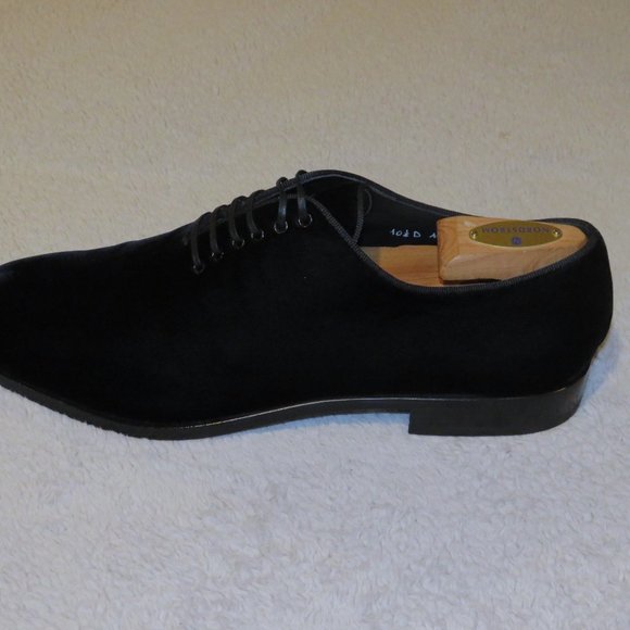 Brooks Brothers Golden Fleece Black Velvet Formal Shoes 10.5 D NWB main image 11